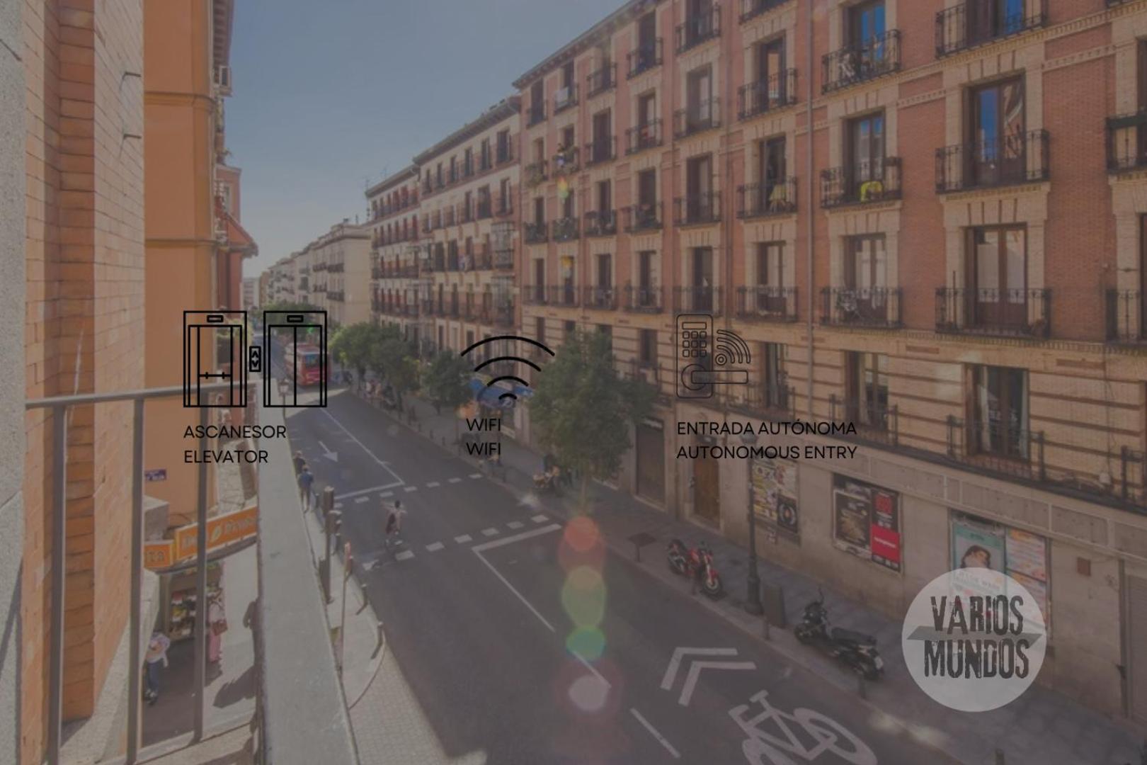 New Apt Para 7Pax En El Corazon De Madrid-Centro Eksteriør bilde