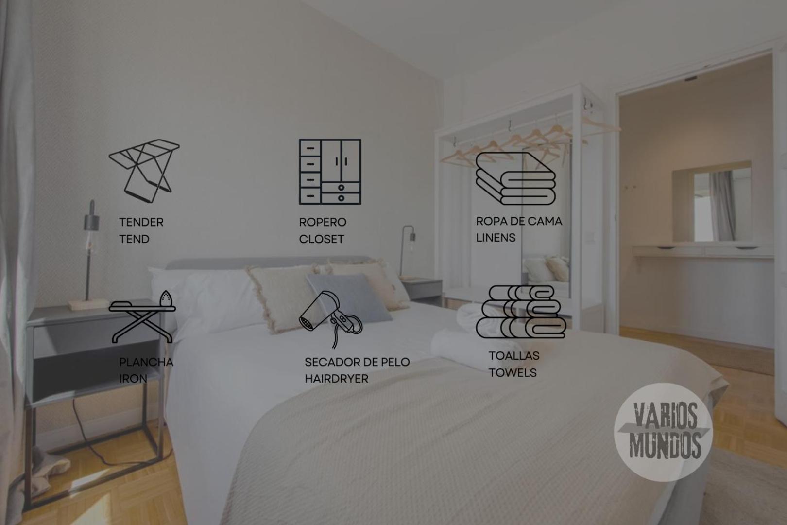 New Apt Para 7Pax En El Corazon De Madrid-Centro Eksteriør bilde