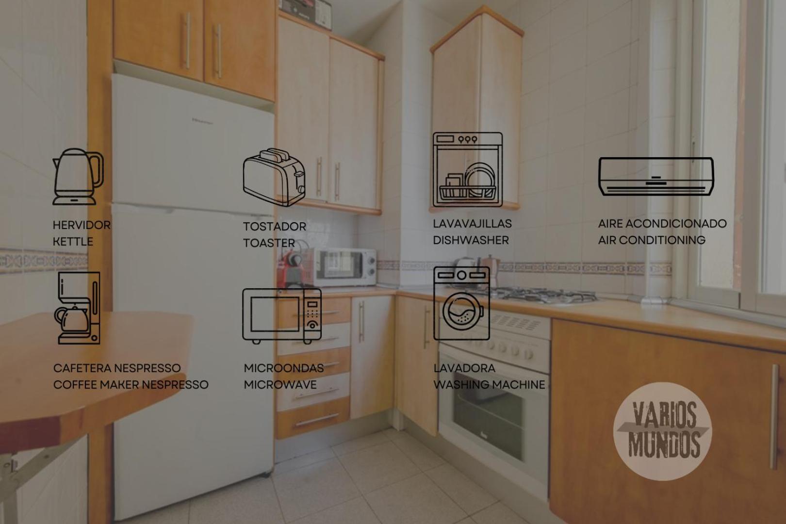 New Apt Para 7Pax En El Corazon De Madrid-Centro Eksteriør bilde